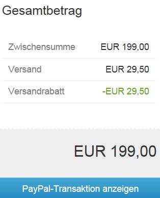 Sonderpreis