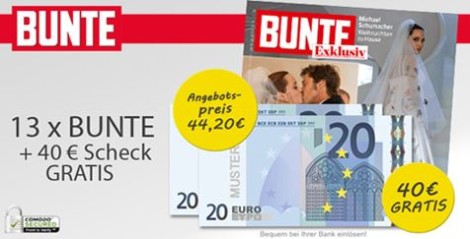 bunte für 4,20