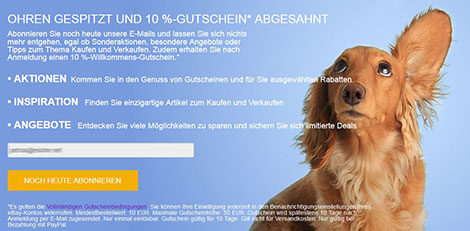Gutschein-Ebay